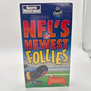 SEALED NFL's Newest Follies Sports Illustrated Comedy Central VHS 1995‎ Tape